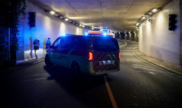 Unfall mit leichtverletztem Kradfahrer im Weimarer Tunnel