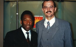 Erinnerungen an Pelé: Reiner Birkel durfte ihn mehrmals treffen