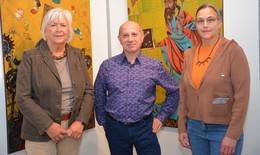 "Die Mitte hält nicht mehr": Ausstellung von ukrainischem Künstler Vadym Koltun