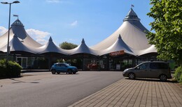 Schluss mit Zelten: Tankstelle und Tegut werden für 12 Millionen Euro neugebaut