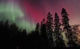 Warum auch in unserer Region Polarlichter den Himmel bunt machen