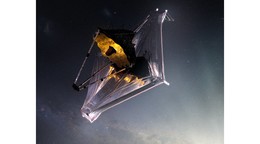 Wanderausstellung des James-Webb-Teleskops als detailgetreues Modell