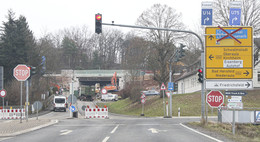 Brückenabriss im Zeitplan: Anschlussstelle Kirchheim bis Samstag gesperrt