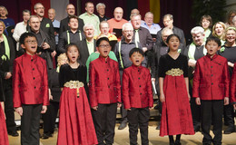 Ein musikalischer Genuss: Mit dem Kinderchor aus Peking auf der Bühne