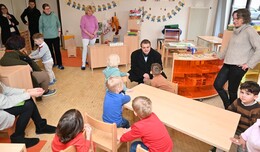 Zwölf neue Plätze: Übergangs-Kindergartengruppe im St. Ulrich Pfarrheim