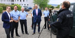 Gleich zwei Bundestagsabgeordnete bei Bundespolizei Hünfeld