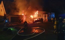 Nach dem Brand in Nieder-Ohmen: Das Feuer brach im Müllbereich aus