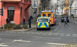 In der Heinrichstraße: Zusammenstoß eines Pkw und eines Fahrrad