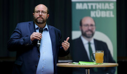 Politik und Bier im Kulturzentrum: Bürgermeister Kübel blickt auf die Zukunft