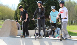 Eine Anlage für die ganze Region: Städtischer Skatepark offiziell freigegeben