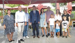 Generalkonsul der Ukraine Sergej Dragan zu Gast im Rhönblick Petersberg