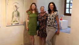 Drei Künstlerinnen am Start: "Nahfelder" Ausstellungseröffnung im Kunstverein