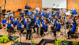 Concert Band Fulda spielte bei Gästen in Bayern gemeinsames Konzert