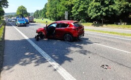 Massive Behinderungen auf der B 27 nach Unfall mit drei Fahrzeugen