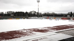 Trotz Schneefall: Regionalliga-Spiel findet statt