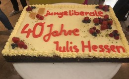 Zum 40-jährigen Jubiläum: 76. Landeskongress der Jungen Liberalen Hessen