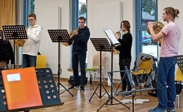 Hessens beste Jungmusiker in Schloss Hallenburg