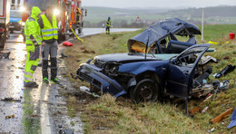 Dramatischer Verkehrsunfall bei Niederbieber: Fahrer verstirbt noch am Unfallort