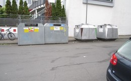 Nach O|N-Beitrag: Altglascontainer in der Gutenbergstraße wurden geleert