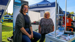 Hessens Helfer auf der Landesgartenschau - auch noch am Sonntag