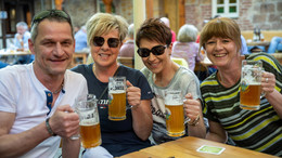 "Die Minimalvoraussetzung": Biergärten sind gut gefüllt - Eine Spritztour