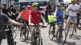 Stadtradeln gestartet: Gemeinsam mit den Fahrrädern unterwegs