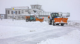 Fliegender Wechsel: Auf heftigen Schneefall folgt Regen