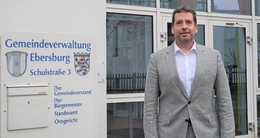 Rathaus-Chef Benjamin Reinhart: "Ein spannender Job mit Herausforderungen"