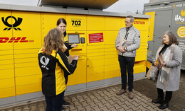 Rund um die Uhr: Neue Poststation in der Straße "Am Hermetzacker 2"
