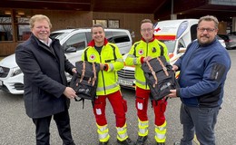 DRK bringt Skiverletzte mit Spezial-Krankenwagen zurück nach Deutschland