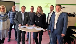 Konrad-Zuse-Schule und Stadt Hünfeld schließen Kooperationsvereinbarung