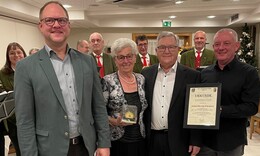 Walter Staubach erhält erste Ehrenmedaille des Kreis- und Stadtmusikverband