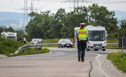 Verstärkte Polizeikontrollen am Sicherheitstag - auch auf der A7