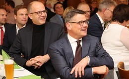 Ministerpräsident Boris Rhein zeigt sich bei Petersberger CDU bürgernah