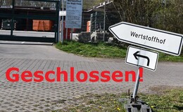 Wertstoffhof nach Pfingsten mehrere Tage geschlossen