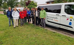 Premiere: erste Pilgergruppe aus Fulda erreicht Dokkum zu Fuß