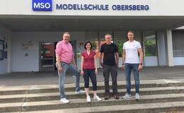 Kaya Kinkel zu Gast in der Umweltschule der Modellschule Obersberg