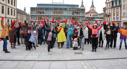 "Bewegen, Erheben, Leben" - Mehr als 100 Frauen bei One Billion Rising