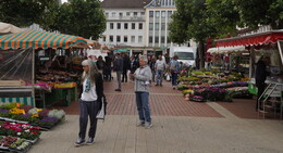 Kunden überrascht: Kein einziger Stand beim Wochenmarkt am Montag