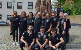 Zum dritten Mal bei der Caritas in Fulda: "Barber Angels" frisieren kostenlos
