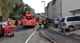 Kellerbrand im Stadtteil Hohe Luft: Keine verletzten Bewohner