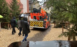 Einsatz auf dem Weihnachtsmarkt? Feuerwehr Fulda probt den Ernstfall