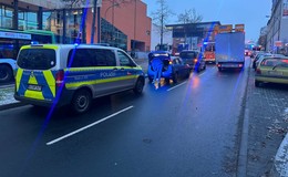 Mitten im Berufsverkehr: Auffahrunfall in der Von-Schildeck-Straße
