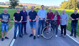 Erster Abschnitt des Haunetalradwegs zwischen Rhina und Neukirchen saniert