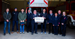 Hilfe für die Feuerwehr in Altenahr - 12.500 Euro-Geldspende übergeben
