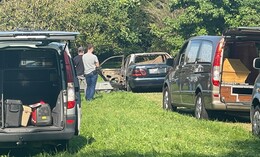 Schockfund in Mittelgründau: Zwei Personen in Mercedes verbrannt