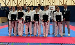 Zwei neue Schwarzgurte für den 1. Taekwondo-Club Hünfeld