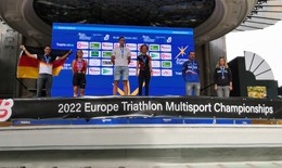 Fabian Junk wird im Baskenland Vize-Europameister im Aquabike