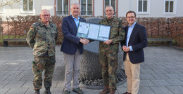 Landkreis unterzeichnet Partnerschaft mit Landeskommando Hessen
