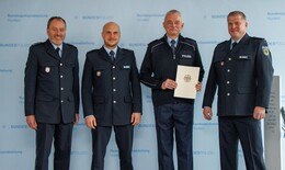 Polizeihauptmeister Bernd Sick geht in den Ruhestand